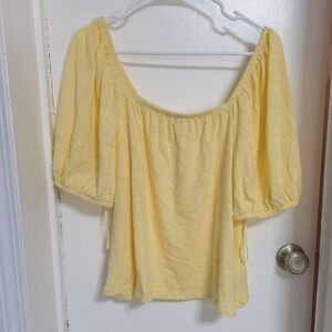 Old Navy Yellow Women's Blouse